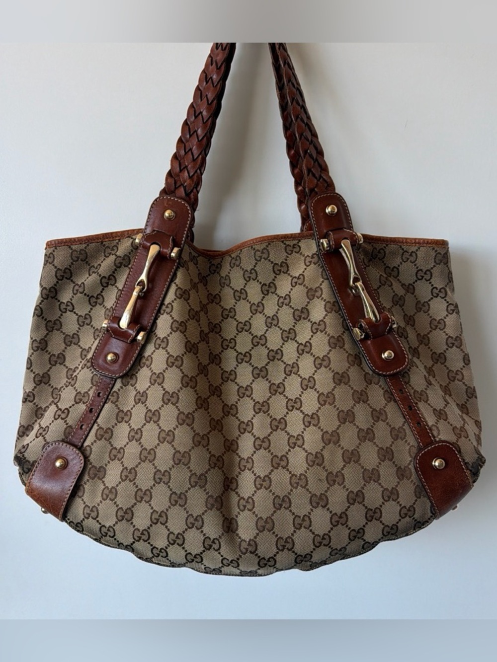 Authentic Vintage Gucci Horsebit Hobo Shoulder Bag